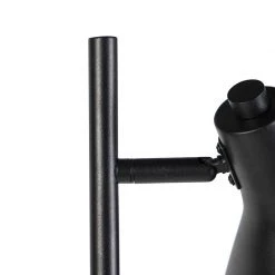 QAZQA Moderne Stehleuchte schwarz mit 2 goldenen Lichtern - Magno -Stehlampen Verkaufsladen 9260 99076 8