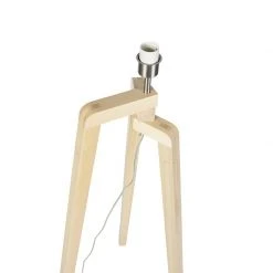 QAZQA Professional Stehleuchte Stativholz ohne Schirm - Puros -Stehlampen Verkaufsladen 9319 90326 9