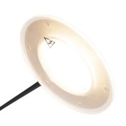 QAZQA Moderne Stehlampe schwarz inkl. LED mit Lesearm - Ibiza -Stehlampen Verkaufsladen 9328 99262 7
