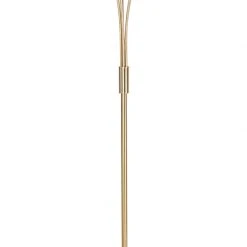 QAZQA Moderne Stehlampe Gold 5-Licht mit Rauchglas - Athen -Stehlampen Verkaufsladen 9405 103138 5