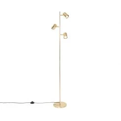 QAZQA Moderne Messing Stehleuchte 3-flammig - Jeana -Stehlampen Verkaufsladen 9493 103903 11