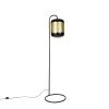 QAZQA Vintage vloerlamp zwart met messing - Kayleigh -Stehlampen Verkaufsladen 9543 105396 0