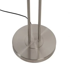 QAZQA Moderne Stehlampe Stahl inkl. LED mit Lesearm - Mallorca 27 QAZQA Moderne Stehlampe Stahl inkl. LED mit Lesearm - Mallorca -Stehlampen Verkaufsladen 9546 99503 10