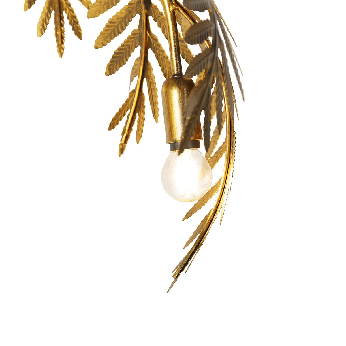 QAZQA Vintage vloerlamp antiek goud 3-lichts large - Botanica 4 QAZQA Vintage vloerlamp antiek goud 3-lichts large - Botanica – Bild 2