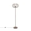 QAZQA Design vloerlamp roestbruin - Johanna -Stehlampen Verkaufsladen 9650 105581 0