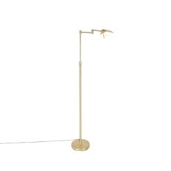 QAZQA Stehleuchte Messing inkl. LED mit Touchdimmer - Notia -Stehlampen Verkaufsladen 9681 102523 10