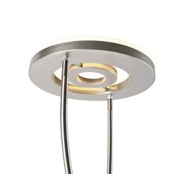 Leuchten Direct Moderne Stehlampe Stahl inkl. LED mit Lesearm - Hella -Stehlampen Verkaufsladen 9693 98189 7