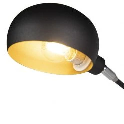 QAZQA Design Stehleuchte schwarz 5-Licht - Sixties Marmo -Stehlampen Verkaufsladen 9696 98292 2