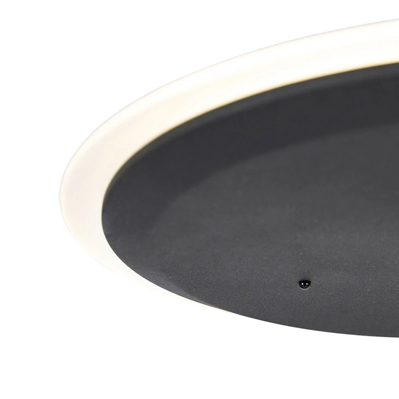 QAZQA Moderne Stehleuchte schwarz inkl. LED mit Fernbedienung und Lesearm - Strela 10 QAZQA Moderne Stehleuchte schwarz inkl. LED mit Fernbedienung und Lesearm - Strela – Bild 8