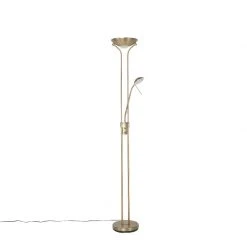 QAZQA Moderne Stehlampe Bronze mit Leselampe inkl. LED dunkel bis warm - Diva 29 QAZQA Moderne Stehlampe Bronze mit Leselampe inkl. LED dunkel bis warm - Diva -Stehlampen Verkaufsladen 9758 103420 13