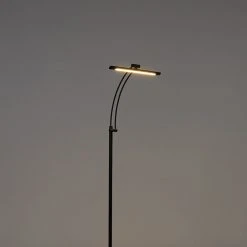 QAZQA Design Stehleuchte schwarz inkl. LED mit Dimmer einstellbar - Tableau -Stehlampen Verkaufsladen 9806 102622 10