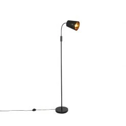 QAZQA Moderne Stehlampe schwarz - Carmen -Stehlampen Verkaufsladen 9960 103500 4