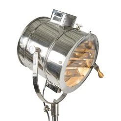 QAZQA Stativ Stehleuchte Holz mit Studio Spot - Tripod Radiant -Stehlampen Verkaufsladen 9981 98818 8